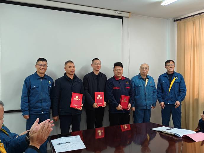 第一事業部冶化協力項目部獲銅冠冶化公司“強化意識，防控風險”...