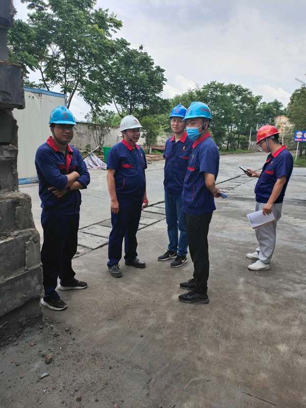 公司開展二季度安環、消防、防汛綜合大檢查 公司開展二季度安環、消防、防汛綜合大檢查