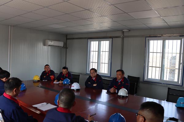 公司黨委書記到銅基新材料項目調研 公司黨委書記到銅基新材料項目調研