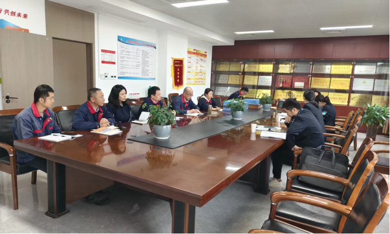 市衛生監督所到公司開展專項檢查